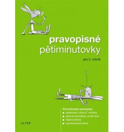 Pravopisné pětiminutovky pro 3. ročník ZŠ