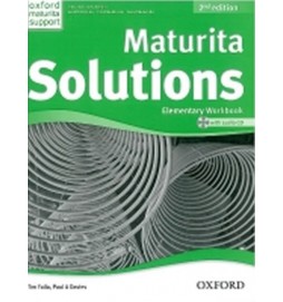 Maturita Solutions 2nd Edition Elementary Workbook with Audio CD CZEch Edition