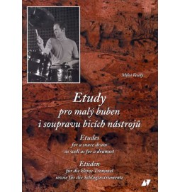 Etudy pro malý buben i soupravu + CD