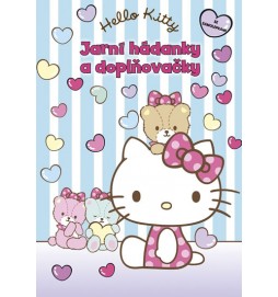 Hello Kitty - Jarní hádanky a doplňovačky + samolepky