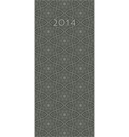 Diář 2014 - Kapesní plánovací měsíční - Ornament