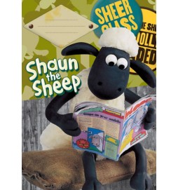Ovečka Shaun - Sešit A5, 40 listů, čtverečkovaný