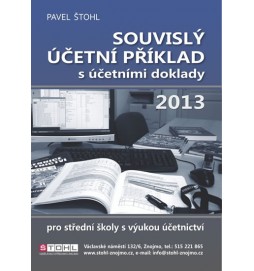 Souvislý účetní příklad s účetními doklady 2013