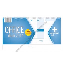 Kalendář 2014 - Office duo - stolní