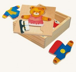 Puzzle - šatní skříň - medvědice - neuveden