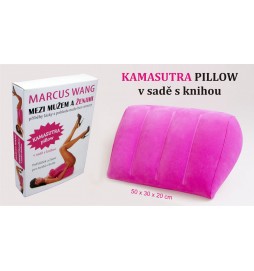 Kamasutra pillow v sadě s knihou Mezi mužem a ženami