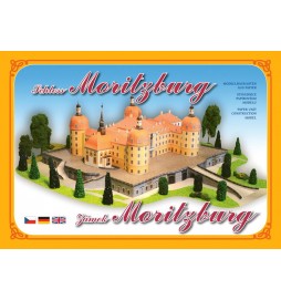 Zámek Moritzburg - Stavebnice papírového modelu