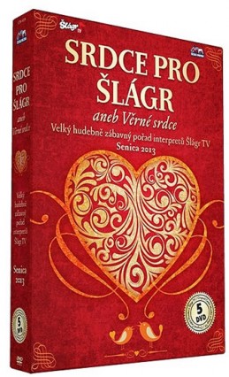 Senica - Srdce pro Šlágr - 5 DVD - neuveden