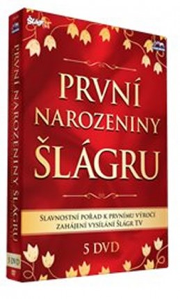 1. narozeniny Šlágr TV - 5 DVD - neuveden