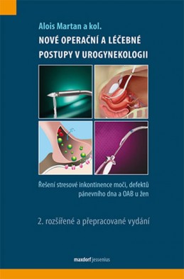 Nové operační postupy v urogynekologii - Řešení stresové inkontinence moči a defektů pánevního dna u žen - Martan Alois a kolektiv