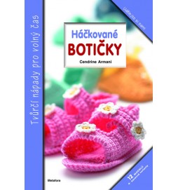 Háčkované botičky - 12 modelů