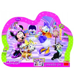 Minnie & Mazlíčci - tvarované puzzle 25