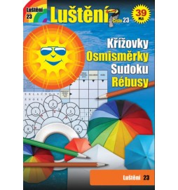 Luštění 23 - Křížovky, osmisměrky, sudoku, rébusy