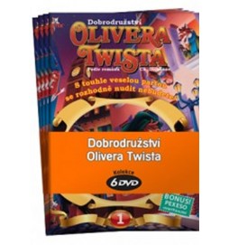 Dobrodružství Olivera Twista 1 - 6 / kolekce 6 DVD