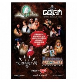 Komplet muzikály divadel Broadway a Hybernia - 8 DVD