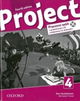 Project Fourth Edition 4 Pracovní sešit s poslechovým CD a přípravou na testování - Hutchinson, T.; Hardy-Gould, J.; Trnová, M.