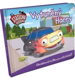 Vytuněný Harry - leporelo kniha Statečná autíčka