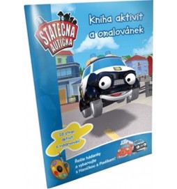 Statečná autíčka - Kniha aktivit a omalovánek