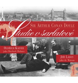 Studie v šarlatové - CD (Čte: Oldřich Kaiser a Jiří Lábus)