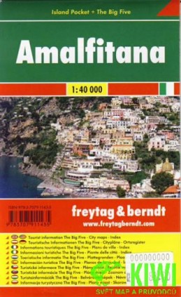 Turistická mapa Amalfitana - neuveden