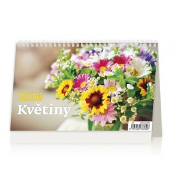 Kalendář stolní 2016 - Květiny