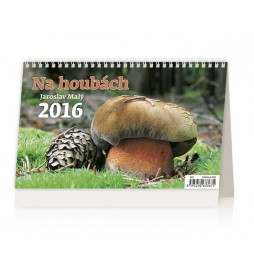 Kalendář stolní 2016 - Na houbách