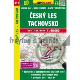 Český les Tachovsko 1:40 000 - neuveden