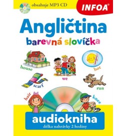 Angličtina barevná slovíčka + CDmp3