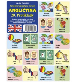 Najdi dvojici - Angličtina -  20. Protiklady