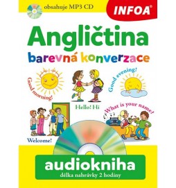 Angličtina barevná konverzace + CDmp3