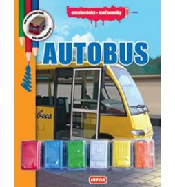 Autobus - Omalovánky + 6 hraček