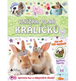 Knížka plná králíčků - samolepky a figurky
