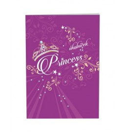 Školní úkolníček A6 - Princess