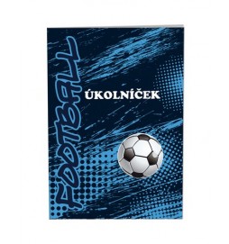 Školní úkolníček A6 - Football