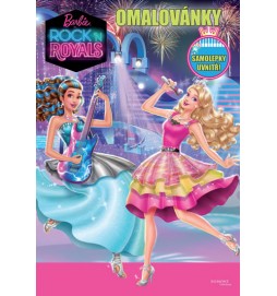 Barbie RocknRoyals - Omalovánky