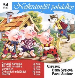 Nejkrásnější pohádky 1. - CD (Čte Dana Syslová, Pavel Soukup)