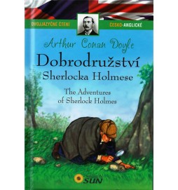 Dvojjazyčné čtení Č-A - Dobrodružství Sherlocka Holmese