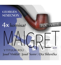 4x komisař Maigret - počtvrté  - 4CD