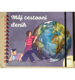 Můj cestovní deník - ilustrovaný zápisník pro děti od 9-12 let