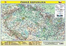 Česká republika - mapa A3 lamino - Kupka Petr