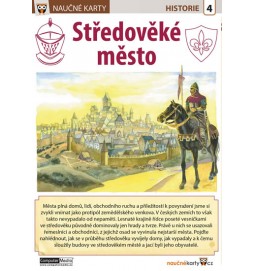 Středověké město - Naučná karta