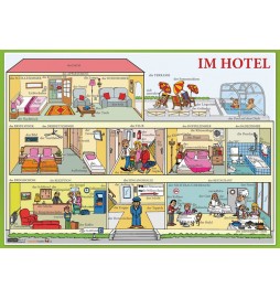 Im Hotel / V hotelu - Naučná karta