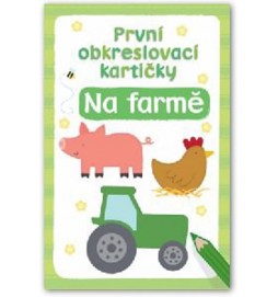 První obkreslovací kartičky - Na farmě