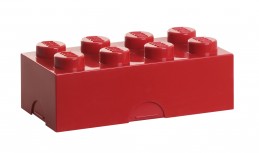 LEGO box na svačinu 100 x 200 x 75 mm Red